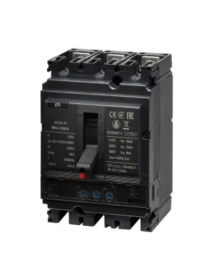 Автоматичний вимикач ETI NBS-E 250/3L 250A 3P