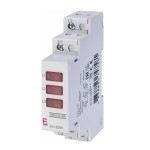 Індикатор наявності напруги трифазний SON H-3R 3x червоний LED ETI ( 2471552​ )