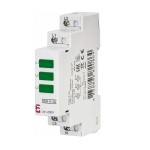 Індикатор наявності напруги трифазний SON H-3G 3x зелений LED ETI ( 2471556​ )
