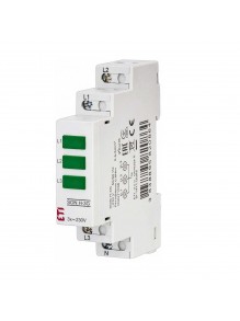 Індикатор наявності напруги трифазний SON H-3G 3x зелений LED ETI