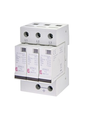 Ограничитель перенапряжения 280/12,5 T12 3р (3+0) ETITEC V ЕТІ
