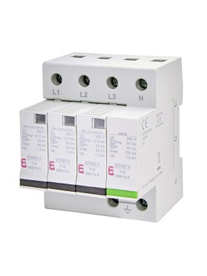 Ограничитель перенапряжения 255/12,5 T123 4р (3+1) ETITEC VS ЕТІ