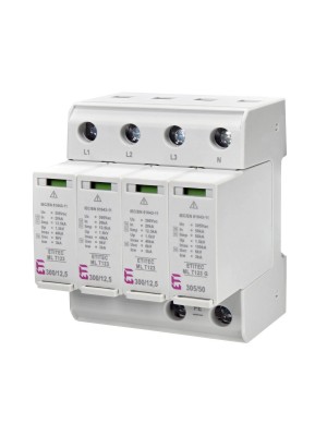 Обмежувач перенапруги T123 300/12.5 (3+1, 4p, TT) ETITEC ML ЕТІ