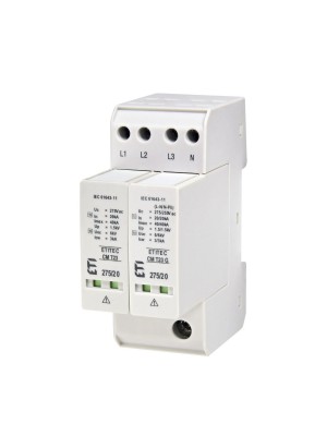 Обмежувач перенапруги T23 275/20 (3+1, 2р, ТТ) ETITEC CM ЕТІ
