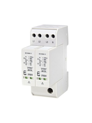 Обмежувач перенапруги T23 275/20 (4+0, 2р, TNC-S) ETITEC CM ЕТІ
