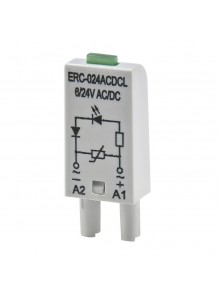 Додатковий модуль захисту/індикації ERC-024ACDCL (Uc= 6...24V AC/DC) ETI