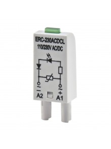 Додатковий модуль захисту/індикації ERC-230ACDCL (Uc= 110...230V AC/DC) ETI