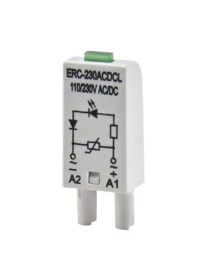 Додатковий модуль захисту/індикації ERC-230ACDCL (Uc= 110...230V AC/DC) ETI