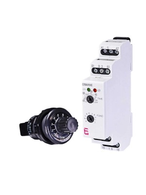 Реле часу багатофункціональне CRM-91HE UNI 12-240V AC/DC 1x16A AC1