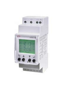 Багатофункціональне реле контролю напруги HRN-100 3F 2x5A AC1 ETI