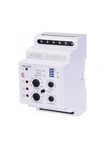 Реле контролю напруги HRN-43N 400V AC 3F 2x16A AC1 з нейтраллю ETI