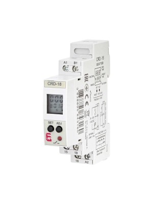 Реле часу багатофункціональне CRD-18 24-240V AC/DC 1x8A AC1 ETI 