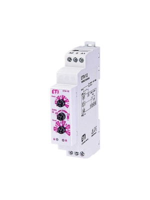 Реле часу багатофункціональне ETR-10 24-240V AC/24-75V DC 1x16A AC1 ETI