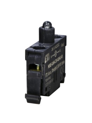 Лампа LED NSE-ILM-CS-024U-R 24V AC/DC червона корпусна ЕТІ