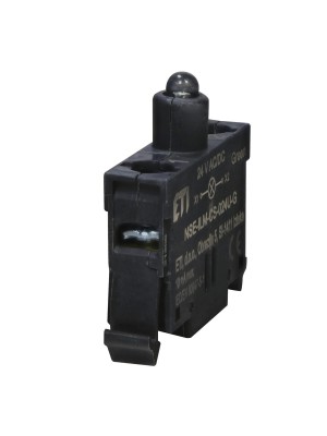 Лампа LED NSE-ILM-CS-024U-G 24V AC/DC зелена корпусна ЕТІ