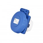 Розетка встроенная однофазная ETI 16А EEH 16 S ( 4482126 )