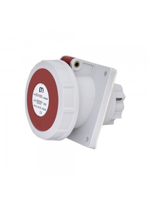 Розетка встроенная трехфазная ETI 63А EEH 6353 IP67