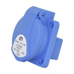 Розетка встроенная однофазная ETI 16А EE 16S ( 4482124 )