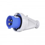 Вилка однофазная ETI 16А EVH 1632 ( 4482024​​ )