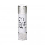 Запобіжник ЕТІ CH 10x38 gR 25A/700B AC/DC ( 2625025 )