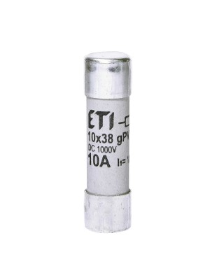 Предохранитель плавкий ETI CH 10х38 gPV 10A 1000B 10kA
