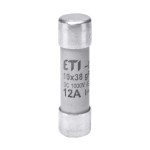 Предохранитель плавкий ETI CH 10х38 gPV 12А 1000B 10kA ( 2625106 ) Предохранитель плавкий ETI CH 10х38 gPV 12А 1000B 10kA ( 2625106 )