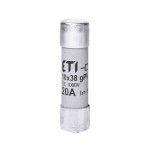 Предохранитель плавкий ETI CH 10х38 gPV 20А 1000B 30kA ( 2625085 ) Предохранитель плавкий ETI CH 10х38 gPV 20А 1000B 30kA ( 2625085 )