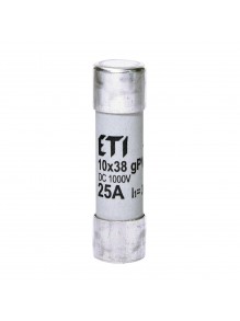 Предохранитель плавкий ETI CH 10х38 gPV 25A 1000B 30kA