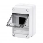 Бокс пластиковый Gewiss на 4 модули внешний IP55 ( GW40001 )