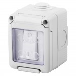 Выключатель GEWISS в сборе 27 COMBI SYSTEM 2P+E 16A IP55​ (GW27832​)