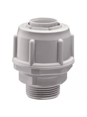 Прямой фиксированный соединитель GW FIT 16G PG13 серый IP54 GEWISS