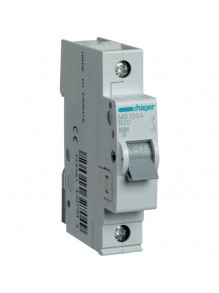 Автоматичний вимикач Hager 1P 20A B 6kA