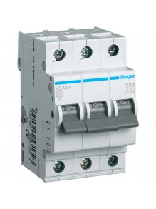 Автоматичний вимикач Hager 3P 25A B 6kA