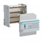 Блок распределительный 4Р 80А на DIN-рейку Hager ( KJ01B )