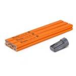 Олівець Bradas помаранчевий з точилкою ( DIYPC2OC18OR/S6B )