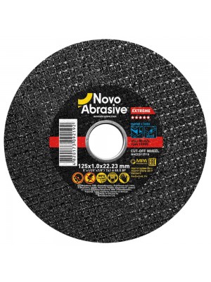 Диск відрізний NovoAbrasive для металу Extreme 125*1,0*22.23