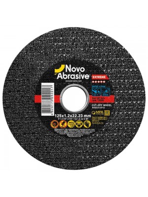 Диск відрізний NovoAbrasive для металу Extreme 125*1,2*22.23
