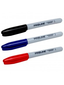 Набір маркерів PROLINE чорний, червоний, синій, 3шт