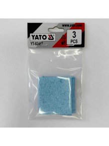 Губки целлюлозные для очистки паяльных жал YATO 45х40мм