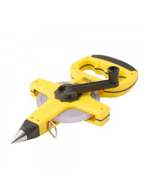 Рулетка MASTER TOOL геодезична, полотно зі сталі 30м * 13мм