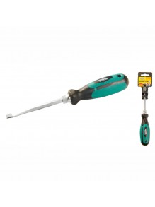 Викрутка MASTER TOOL шліцьова посилена SL6*100мм