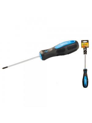 Викрутка MASTER TOOL хрестова PН1*75мм