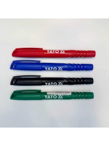 Набір маркерів YATO чорний, зелений, червоний, синій