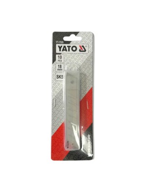 Набор лезвий YATO 18 мм 10 шт.