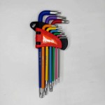 Набір ключів шестигранних YATO "TORX" T10-T50 Г-подібні 2-сторонні  ( YT-05633 )