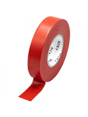 Изолента СКИМ 0,15мм х 18мм / 20м красная