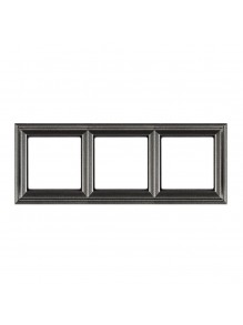Рамка Jung Eco Profi Deco антрацит 3-на