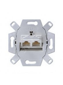 Механізм розетки Jung RJ-45 2-на