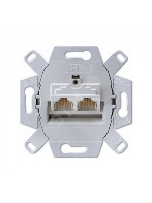 Механізм розетки Jung RJ-45 2-на