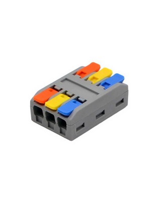Клема швидкого монтажу прохідна DF-2-XM/2-3A ACKO